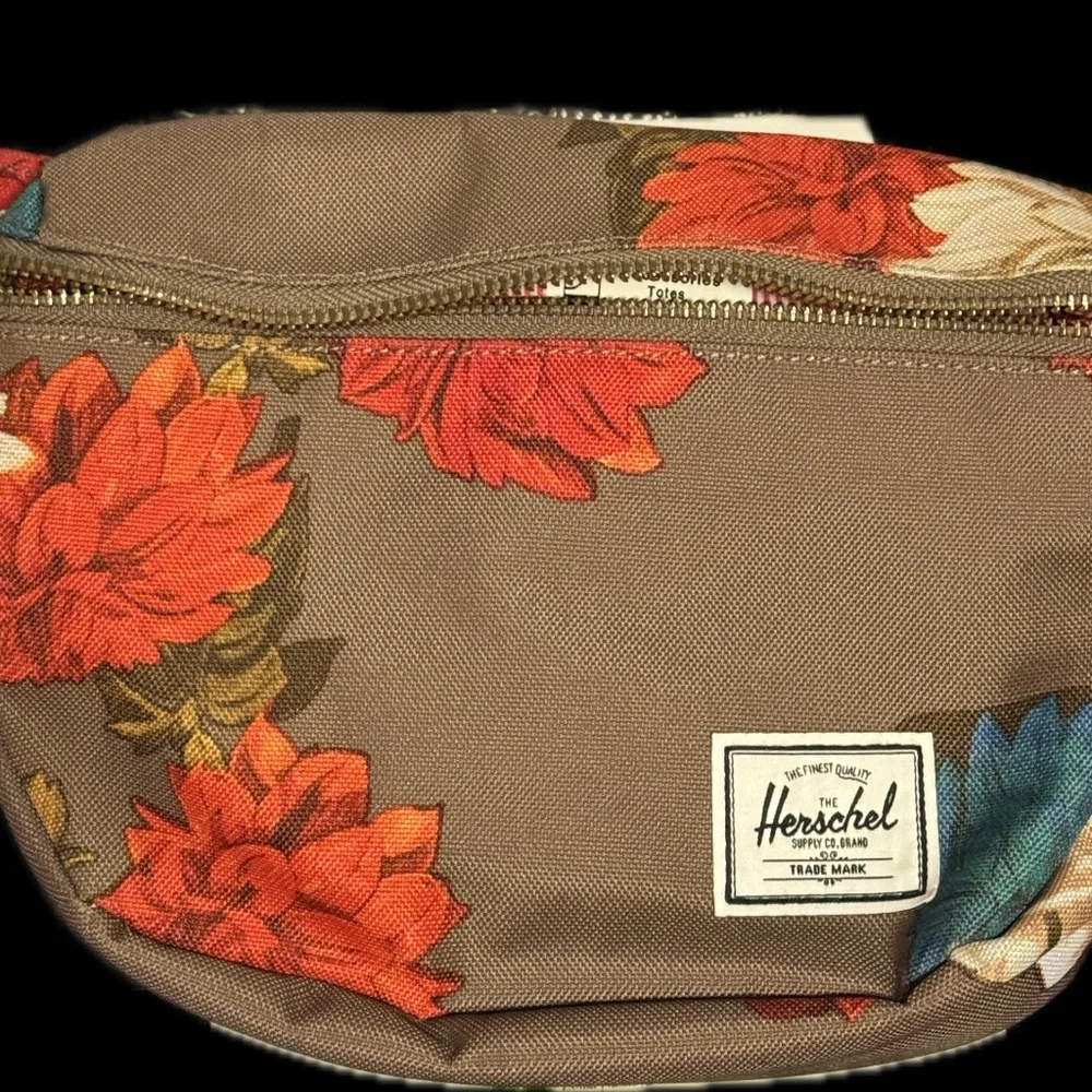 NWoT Belt Bag by Herschel Supply Company, Floral - Brown and Red - Picture 3 of 3